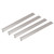 4Pcs Stove Gap Cover Stainless Steel Heat Resistant Easy Clean Versatile Oven Gap Filler Guard