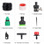 15m DIY Saving Water Automatic Micro Drip Irrigation System Garden Greenhouse Irrigation Spray Self Watering Kits