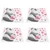 4Pcs Hand Painted Wall Sticker Panda Heart Pattern Wall Decal for Valentine's Day Decoration
