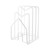 Cutting Board Storage Rack Versatile Chopping Board Pot Pan Lid Stand Holder Organizer for Kitchen Cabinet Countertop White