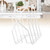 Cutting Board Storage Rack Versatile Chopping Board Pot Pan Lid Stand Holder Organizer for Kitchen Cabinet Countertop White