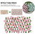 Wooden Retractable Fence Expanding Fence Hedge With Artificial Flower Leaves Garden Decoration Trellis Screen