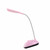 LED Desk Lamp Folding Adjustable Energy Saving Eye Caring Reading Table Light for Study Bedroom Office Pink