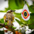 5Pcs Eye Pattern Reflective Bird Repellent Decoration Ornament for Orchard Garden Balcony