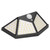 Solar Lights IPX65 Waterproof 3 Lighting Modes Human Body Induction Solar Wall Lamp for Garden Corridor