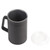 Electric Milk Frother 400W 580ml Warm and Cold Milk Foamer 4 In 1 Automatic Non Slip Stainless Steel Foam Maker for Coffee Latte Cappuccino Hot Chocolate