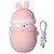 6000mAh 2 In 1 Reusable Hand Warmer Power Bank Mini Cute 2 Gears Adjustable Portable Rechargeable HeaterRabbit