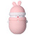 6000mAh 2 In 1 Reusable Hand Warmer Power Bank Mini Cute 2 Gears Adjustable Portable Rechargeable HeaterRabbit