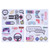 SelfAdhesive Decals PVC DIY Cartoon Game Wall Sticker Wallpaper for Bedroom Playroom