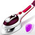 Handheld Steamer for Clothes, Hanging/Flat Garment Steamer and Portable Steam Iron with 2 Removable Brushes, for Home and Travel,Purple(US Plug)