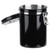 Stainless Steel Sealed Canister Coffee Bean Flour Sugar Container Holder Can Storage Bottles JarsBlack 1.8L