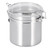 Stainless Steel Coffee Beans Tea Sealed Jar Cans Storage Container for Sugar Cereals12.5x13