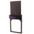 3 in 1 Automatic Chicken Door LED Remote Control Light Sensation IP45 Automatic Coop Door Opener for Chicken Duck Goose Brown