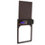3 in 1 Automatic Chicken Door LED Remote Control Light Sensation IP45 Automatic Coop Door Opener for Chicken Duck Goose Brown
