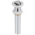 Bathroom Sink Drain Anti Clog Basin Popup Bounce Draining Stopper with Protective CoverWithout Overflow Hole