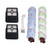 Rolling Brush Filter Set Replacement Parts Fit for Bissell 1868 1866 Vacuum Cleaner Accessory