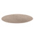 Round Coasters 15in Diameter Environmentally Friendly PVC Anti Slip Wear Resistant Heat Insulation Coasters Gold