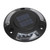 Solar Dock Light 12 LEDs Solar Driveway Light IP68 Waterproof Solar Dock Lamp for Outdoor 6V 1.8W Yellow Light
