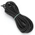 7mm 10m / 32.8ft Clothes Round Elastic Rope Cord with Strong Elasticity for Clothing DIY Black