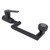 Kitchen Faucets Rotatable 360° Swivel Black Stainless Steel Single Handle Kitchen Sink Faucet for Bathroom