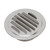 Air Ventilation Cover 304 Stainless Steel Round Exhaust Duct Grill Cap for Kitchen and Bathroom 100mm / 3.9in