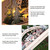 Christmas House LED Christmas Forest Scene Wooden Christmas Village for Shopping Mall Window Decorations