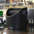 Coffee Knock Box Anti-Slip Coffee Slag Grounds Bucket with Rubber Bar Coffee Making Accessories(Straight Mouth )
