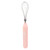 Electric Egg Beater Handheld USB Charging Milk Frother Portable Cordless Drink Mixer with Stainless Steel Whisk Pink