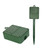 Ultrasonic Animal Repeller Solar USB Charging Electronic Animal Repeller Outdoor Waterproof with Flashing LED Light  for Foxes Birds Dogs