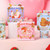 Cute Sticky Note Strawberry Self Stick Multiple Shape Cartoon Sweet Strawberry Scent Scrapbook Memo Stick Note