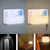 Human Body Induction Lamp Motion Sensor Wall Light Intelligent Motion Sensor Cabinet Light Bedside Night Light Stair Light AAA Battery Powered