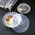 Microwave Heating Cover Clear Multi Functional Portable Microwave Splatter Cover for Kitchen Small Size