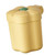 Desktop Trash Bin with Lid Flower Shape Small Garbage Can Large Opening Storage Paper Basket Yellow