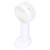 3‑Gear Adjustable Fan Portable Handheld Mobile Phone Holder Electric Fan for DormitoryWhite