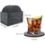 14 pcs Round Felt Coasters with Storage Box Water Absorption Table Coaster for Drinks Cups Bar Glass