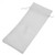 12pcs Simple Linen Fabric Wine Bag with Drawstring Champagne Decorative Cover (White)