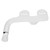 G1/2 Toilet Bidet Seat Attachment Water Spray Double Nozzle Non Electric Sprayer