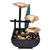 Wrought Iron Flowing Water Ornaments Fountain Feng Shui Ornaments for Home TV Cabinet Office DecorationUK Plug AC220-240V