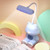 Cartoon Desk Lamp for Kids Cute Kawaii Reading Lamp Flexible Gooseneck USB Rechargeable Eye Care Small Night Light Boys Girls Gifts Blue