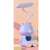 Cartoon Desk Lamp for Kids Cute Kawaii Reading Lamp Flexible Gooseneck USB Rechargeable Eye Care Small Night Light Boys Girls Gifts Blue