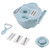Vegetable Cutter Drain Basket Cutter Vegetable Chopper Fruit Grater for Kitchen Household