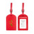 Luggage Tags and Passport Cover Set PU Leather Map Luggage Tags Suitcase Tags Passport Holder Travel Gift