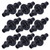 100PCS 4/7 2‑Way Connector Drip Irrigation Connector Fitting Garden Irrigation Accessories