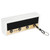 Vintage Guitar Key Holder Wall Mounted Guitar Amplifier Key Hanger Rack Keychain HolderWhite