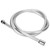 1.5m PVC Silver Flexible Shower Hose Tube for Bathroom Hand Shower Head