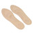 Comfortable Massage Beige Sponge Shoes Insole Sneaker Insert Cushion (Beige)