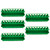 5Set Bird Feeding Trough Thicken Birdcage Hanging Feeder Bowl Box Feeding AccessoryGreen 300x125x80mm