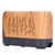 Humidifier 200ml Aroma Diffuser Wood Grain Flame Pattern Light Low Noise 100‑240VUK Plug