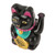 4in Solar Lucky Fortune Cat with Waving Arm Solar Powered Feng Shui Lucky Cats Lucky Beckoning Waving Wealth Cat Home Decor Black MLY23056 5