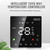 Smart Thermostat for Home Touchscreen WiFi Voice Tuya App Programmable Temperature Control IP20 Protection Auto/Manual Mode Digital Thermostat for 3A Water Underfloor Heating
